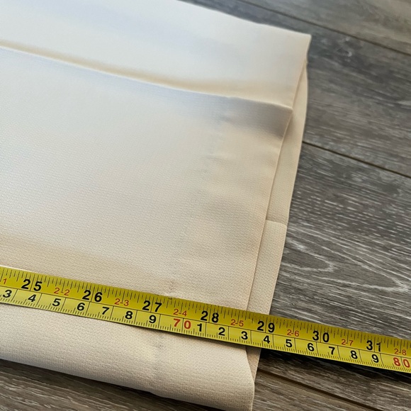 LOFT Versa Crepe Drape Pleated Relaxed Straight Pants Petite NWT - Picture 8 of 12